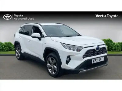 Used Toyota RAV4 Hybrid Design 214 HP (157 kW) 2021 White SUV
