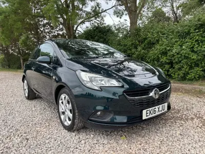 Used Vauxhall Corsa 70 HP (51 kW) 2016 Green Hatchback