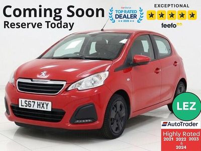 Used Peugeot 108 Active 68 HP (50 kW) 2017 Red Hatchback
