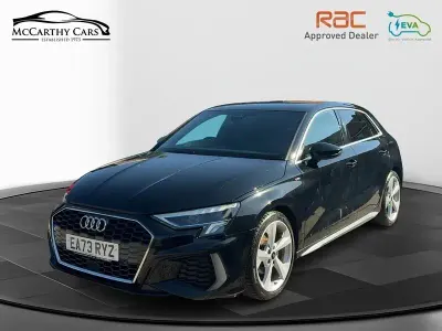 Used Audi A3 S-Line 108 HP (79 kW) 2023 Black Sedan