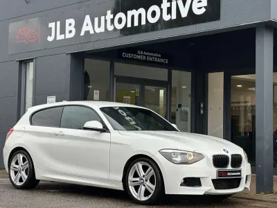 Begagnad BMW 116 M Sport 2013 Vit Halvkombi