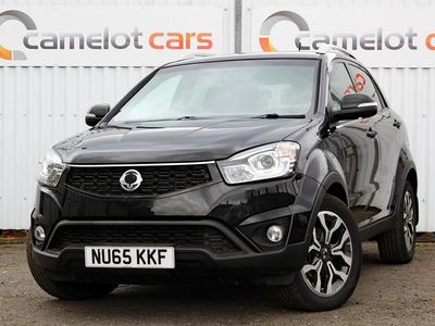 Used Ssangyong (KGM) Korando 178 HP (130 kW) 2016 Black SUV