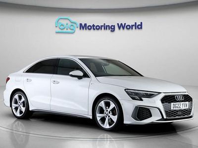 Used Audi A3 S-Line 109 HP (80 kW) 2022 White Sedan