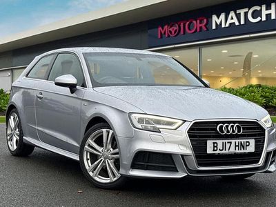 Silver Used 2017 Audi A3 S-Line Hatchback | £10,500 (Good price)