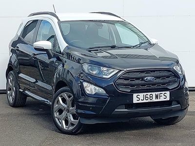 Used Ford Ecosport ST-Line 140 HP (102 kW) 2018 Black SUV