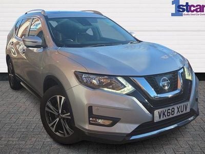 Silver Used 2018 Nissan X-Trail N-Connecta SUV | £10,689 (Fair price)