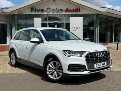 Used Audi Q7 Sport 334 HP (245 kW) 2021 White SUV