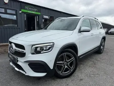 Used Mercedes GLB200 AMG Line Premium 163 HP (119 kW) 2022 White SUV