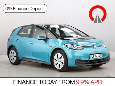 Used VW ID.3 Pro Performance 150 kW (204 HP) 2022 Blue Hatchback