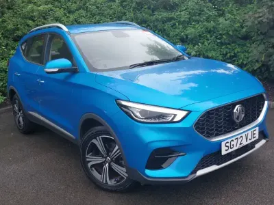Used MG ZS Excite 106 HP (77 kW) 2022 Blue SUV