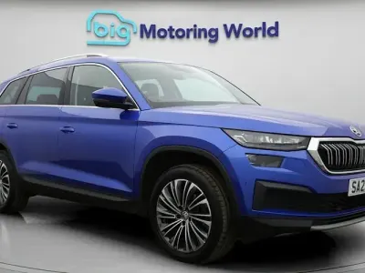 Used Skoda Kodiaq SE L Executive 150 HP (110 kW) 2023 Blue SUV