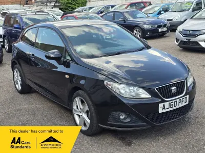 Used Seat Ibiza Sport 105 HP (77 kW) 2011 Black Hatchback