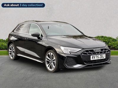 Used Audi A3 e-tron S-Line 204 HP (150 kW) 2025 Black Hatchback