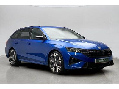 Used Skoda Octavia vRS 195 HP (143 kW) 2025 Race blue metallic Estate