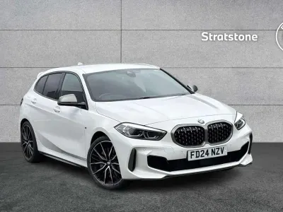 Used BMW M135 Shadowline 302 HP (222 kW) 2024 White Hatchback