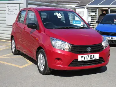 Used Suzuki Celerio 68 HP (50 kW) 2017 Red Hatchback