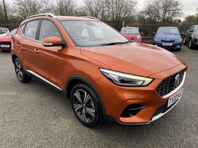 Used MG ZS Excite 106 HP (77 kW) 2022 Orange Hatchback