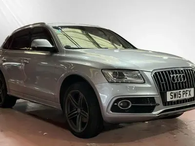 Begagnad Audi Q5 S-line plus 190 HK (139 kW) 2015 Silver SUV