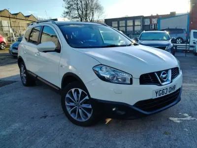 Używany Nissan Qashqai +2 Tekna 110 KM (80 kW) 2013 Biały SUV
