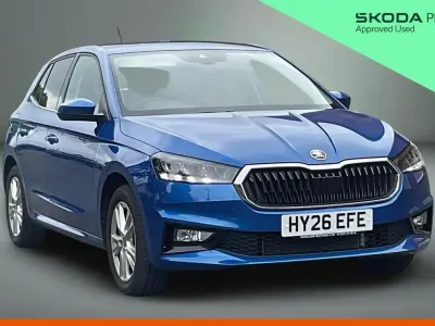 Used Skoda Fabia SE L 113 HP (83 kW) 2026 Race blue metallic Hatchback