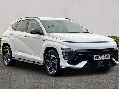 New Hyundai Kona N Line 135 HP (99 kW) 2025 White SUV