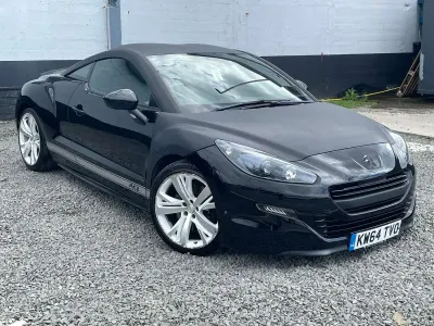Used Peugeot RCZ 200 HP (147 kW) 2015 Black Coupe