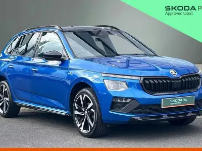 Used Skoda Kamiq Monte Carlo 115 HP (84 kW) 2025 Blue SUV