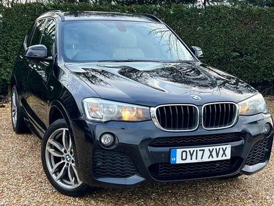 Used BMW X3 M Sport 190 HP (139 kW) 2017 Black SUV