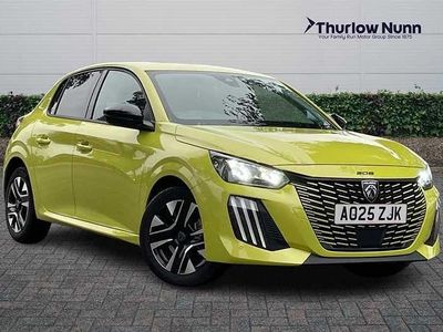 Used Peugeot 208 Allure 100 HP (73 kW) 2025 Yellow Hatchback
