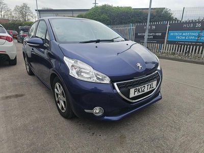 Used Peugeot 208 Active 2012 Blue Hatchback
