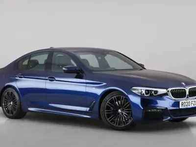 Used BMW 530 M Sport 265 HP (194 kW) 2020 Blue Sedan
