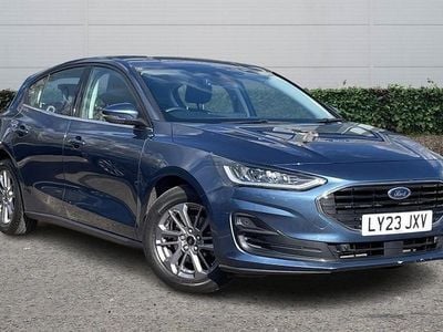 Used Ford Focus Titanium 125 HP (91 kW) 2023 Blue Hatchback
