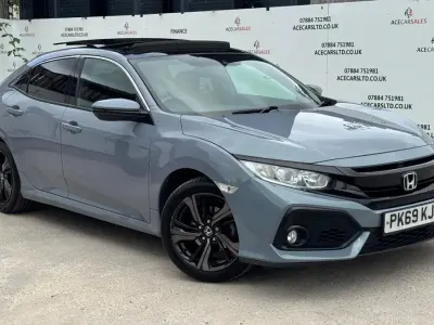Used Honda Civic EX 126 HP (92 kW) 2019 Grey Hatchback