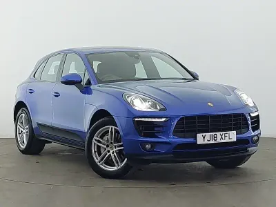 Used Porsche Macan S 340 HP (250 kW) 2018 Blue SUV