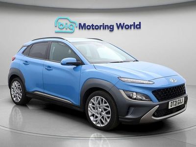 Used Hyundai Kona Premium 141 HP (103 kW) 2021 Blue SUV