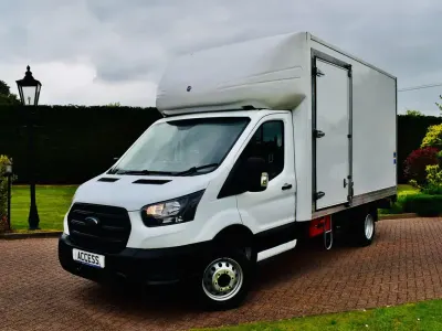 Used Ford Transit S 130 HP (95 kW) 2022 White Cabriolet