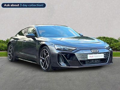 Grey Used 2025 Audi e-tron GT quattro Advanced Sedan | £72,383 (A bit pricey)