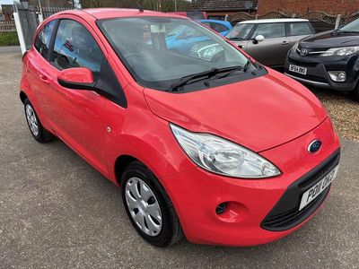 Used Ford Ka 69 HP (50 kW) 2011 Red Hatchback