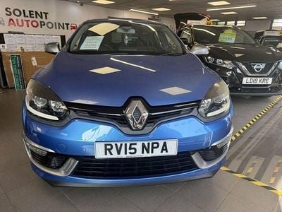 Used Renault Mégane GT Line GT-Line 130 HP (95 kW) 2015 Blue Hatchback