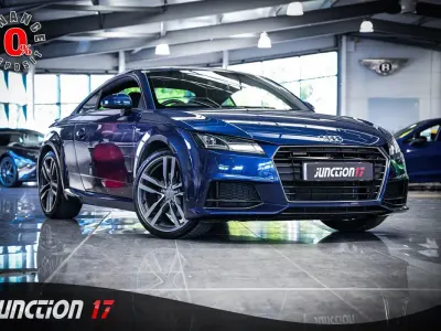 Begagnad Audi TT S-Line 2015 Blå Sportkupé