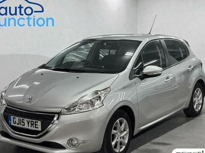 Silver Used 2015 Peugeot 208 Active Hatchback | £5,495 (Fair price)