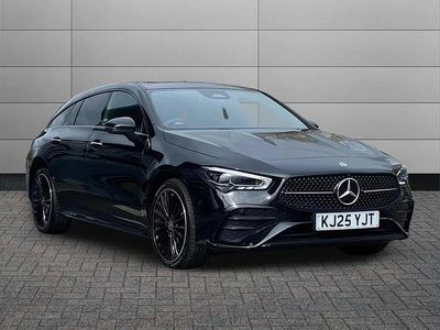 Used Mercedes CLA250e AMG Line Premium Plus 218 HP (160 kW) 2025 Cosmos black Sedan