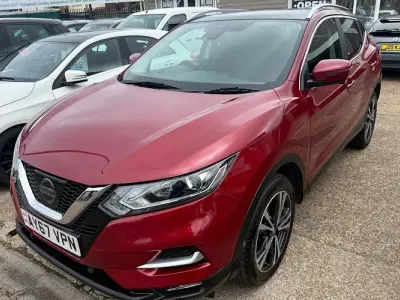 Used Nissan Qashqai N-Connecta 116 HP (85 kW) 2017 Blue SUV