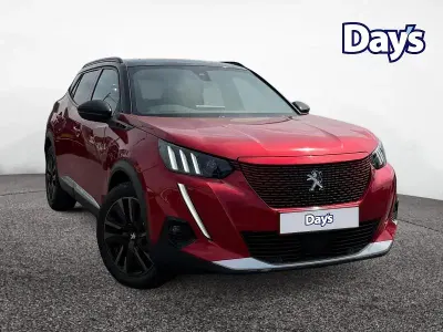 Used Peugeot 2008 GT-line 100 kW (136 HP) 2020 Red SUV
