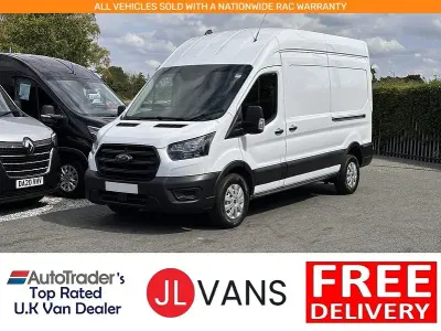 Used Ford Transit 130 HP (95 kW) 2022 White Van