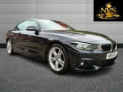 Used BMW 420 Cabriolet M Sport 2019 Black Cabriolet