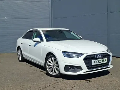 Begagnad Audi A4 Comfort 150 HK (110 kW) 2022 Vit Sedan