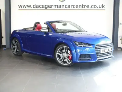 Used Audi TT Roadster Basis 310 HP (228 kW) 2017 Blue Cabriolet
