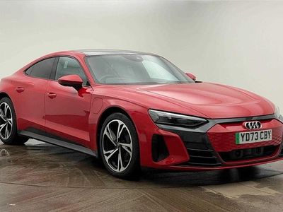 Red Used 2023 Audi e-tron GT quattro Advanced Sedan | £40,950 (Fair price)