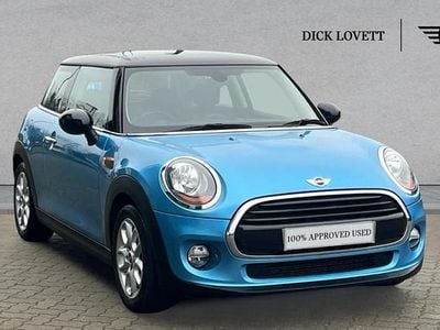 Blue Used 2018 Mini Cooper Hatch Hatchback | £8,995 (Good price)